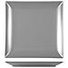 Confezione 6 piatti frutta quadrati Boston in stoneware grigio cm 18x18 - Foto miniatura 1
