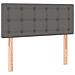 Giroletto Molle con Materasso e LED Grigio 120x200cm Similpelle - Foto miniatura 7