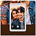 Dispositivo Di Mirroring Dello Schermo Magnetico Wireless E Cablato Per Selfie/streaming Live White - Foto miniatura 2