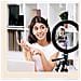 Dispositivo Di Mirroring Dello Schermo Magnetico Wireless E Cablato Per Selfie/streaming Live White - Foto miniatura 3