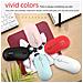 Mouse Wireless Portatile 2.4ghz Con Ricevitore Usb, Mouse Ottico 1200 Dpi Per Laptop Black - Foto miniatura 5