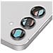 Vetro Temperato Per Fotocamera Per Samsung Galaxy S25 Plus Cornice In Alluminio Antiriflesso, Argento - Foto miniatura 5