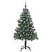 Albero di Natale con 300 LED con supporto Verde 180 cm PVC - Foto miniatura 4