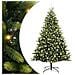 Albero di Natale Artificiale a Cerniera con 300 LED 210 cm - Foto miniatura 1