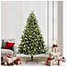 Albero di Natale Artificiale a Cerniera con 300 LED 210 cm - Foto miniatura 2