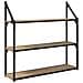 Scaffale da parete Rovere artigianale 80 x 21 x 78,5 cm - Foto miniatura 1
