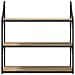 Scaffale da parete Rovere artigianale 80 x 21 x 78,5 cm - Foto miniatura 5