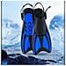 Pinne Da Nuoto Ad Alta Velocità: Pinne Da Snorkeling Ad Alto Rimbalzo Con Cinturino Regolabile White - Foto miniatura 2