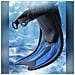 Pinne Da Nuoto Ad Alta Velocità: Pinne Da Snorkeling Ad Alto Rimbalzo Con Cinturino Regolabile White - Foto miniatura 4