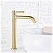 Rubinetto per lavabo da bagno, Blackswan, tipo M141, modello oro lucido, misura 30,7 cm - Foto miniatura 2