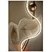 Stampa Su Tela Con Cornice E Led Astratto-multicolore-tessuto-80x4x120 Cm - Foto miniatura 6