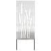 Schermo per privacy in giardino Floreale Argento 50 x 140 cm - Foto miniatura 1