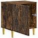 Comodino Rovere Fumo 43 x 34,5 x 50 cm Legno ingegnerizzato - Foto miniatura 2