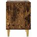 Comodino Rovere Fumo 43 x 34,5 x 50 cm Legno ingegnerizzato - Foto miniatura 4