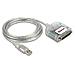 XUPP25 Cavo Adattatore USB / Parallelo DB25 Bi-Direzionale - Foto miniatura 1