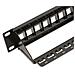I-KS PP-24-NE - Pannello Patch Modulare 24 posti 1 HE Nero - Foto miniatura 4