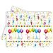 Tovaglia Di Plastica Happy Birthday Da 120 X 180 Cm Taglia Unica - Foto miniatura 1