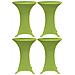 Copritavoli Elastici 4 Pz 70 Cm Verde - Foto miniatura 1