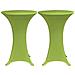 Copritavoli Elastici 4 Pz 70 Cm Verde - Foto miniatura 5
