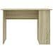 Scrivania Rovere Sonoma 110x60x73 cm in Legno Multistrato - Foto miniatura 5