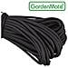 Rope Professionale Di Nylon Esterna Paracord 550 31m Lungo Spessore 4 Mm Antistrappo Corda Kernmantle Con 7 Nucleo Fili Nero - Foto miniatura 4