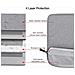 Custodia Per Laptop In Tela Da 13,3 Pollici Grey - Foto miniatura 15
