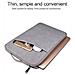 Custodia Per Laptop In Tela Da 13,3 Pollici Grey - Foto miniatura 7