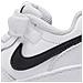 Scarpe Court Borough Low 2 (tdv) Taglia 21 Codice Bq5453-104 Bianco - Foto miniatura 3