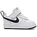 Scarpe Court Borough Low 2 (tdv) Taglia 21 Codice Bq5453-104 Bianco - Foto miniatura 1