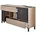 Credenza Waco, Buffet Da Soggiorno, Mobile Porta Tv, Madia Con Piedini Per Salotto, Armadio Moderno A 2 Ante, 151x41h80 Cm, Rovere E Ossido - Foto miniatura 11