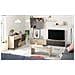 Credenza Waco, Buffet Da Soggiorno, Mobile Porta Tv, Madia Con Piedini Per Salotto, Armadio Moderno A 2 Ante, 151x41h80 Cm, Rovere E Ossido - Foto miniatura 10