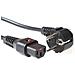 2.0m Schuko CEE 7/7 - C13, M / F, CEE7/7 Schuko, C13 coupler, Maschio / femmina, 230V, 10A - Foto miniatura 1