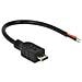 82697 0.1m Micro-USB B Nero cavo USB - Foto miniatura 1