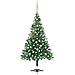 Albero Natale Artificiale con Set Palline e LED 120 cm 230 Rami - Foto miniatura 1