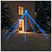 Luci Per Albero Natale Interni Esterni 576 Led Blu 3,6 M - Foto miniatura 1
