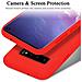 Custodia Compatibile Con Samsung Galaxy S10 Plus In Liquid Rosso - Coperchio Protettivo In Silicone Tpu Flessibile - Foto miniatura 4