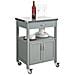 Carrello Cucina, Carrello Da Servizio Con Piano In Acciaio Colore: grigio, Fkw22-hg - Foto miniatura 1