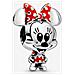 Charm Disney Minnie Con Abito E Fiocco A Pois - Foto miniatura 1