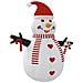 Pupazzo di Neve Gonfiabile con LED 460 cm - Foto miniatura 9