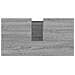 Armadietto Bagno Grigio Sonoma 60x33x61 Cm In Legno Multistrato - Foto miniatura 2