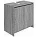 Armadietto Bagno Grigio Sonoma 60x33x61 Cm In Legno Multistrato - Foto miniatura 4