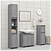 Armadietto Bagno Grigio Sonoma 60x33x61 Cm In Legno Multistrato - Foto miniatura 5