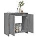 Armadietto Bagno Grigio Sonoma 60x33x61 Cm In Legno Multistrato - Foto miniatura 8