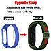 Cinturino Per Orologio In Nylon Per Xiaomi Mi Band 3/4/5/6/7/nfc Grey - Foto miniatura 3