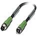1681907 Sensor- /aktuatorkabel 0,3 M (sac-3p-m 8ms / 0,3-pur /m 8fs) - Foto miniatura 1