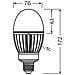 Lampadina Led Ip65 Ledvance E27 Opale 29w 3600lm 2700k Ip65 360° [lv-4099854040689] - Foto miniatura 2