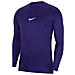 Maglia Dri-Fit Park First Layer Av2609-547 Uomo Taglia M Colore Viola - Foto miniatura 1