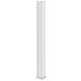Cancello Battente 3,5m Eiger H. 140cm Alluminio Bianco + 2 Montanti 15x15cm H. 166cm - Foto miniatura 7