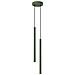 Sollux Lighting Lampada A Sospensione Pastelo 2 Verde Oliva Sl.1519 - Moderno Lampada A Sospensione Verde Oliva 104x15x15 Cm - Foto miniatura 1