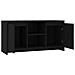 Mobile Porta Tv Nero 102x37,5x52,5 Cm In Truciolato - Foto miniatura 4
